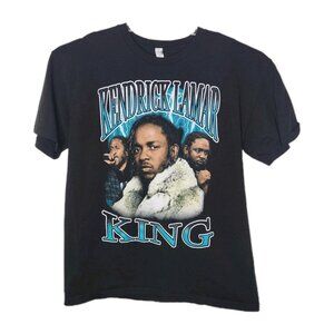 Kendrick Lamar King T Shirt Men's Black XL